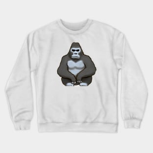 Cute Gorilla Drawing Crewneck Sweatshirt